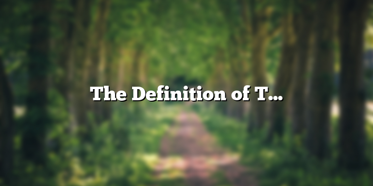 The Definition of Technology in Education