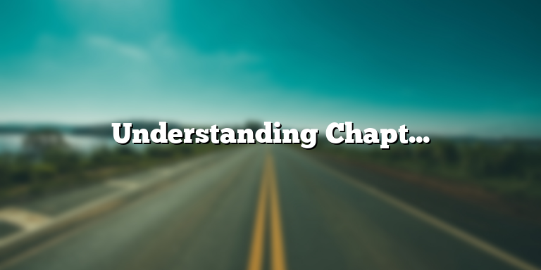 Understanding Chapter 13 Reorganization in Bankruptcy Law