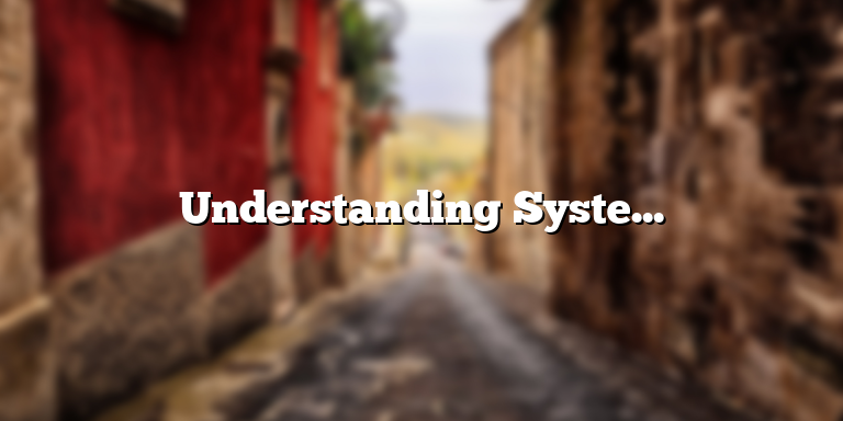 Understanding Systemic Inequity: Definition and Implications
